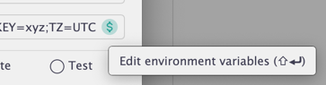 edit environment variables button